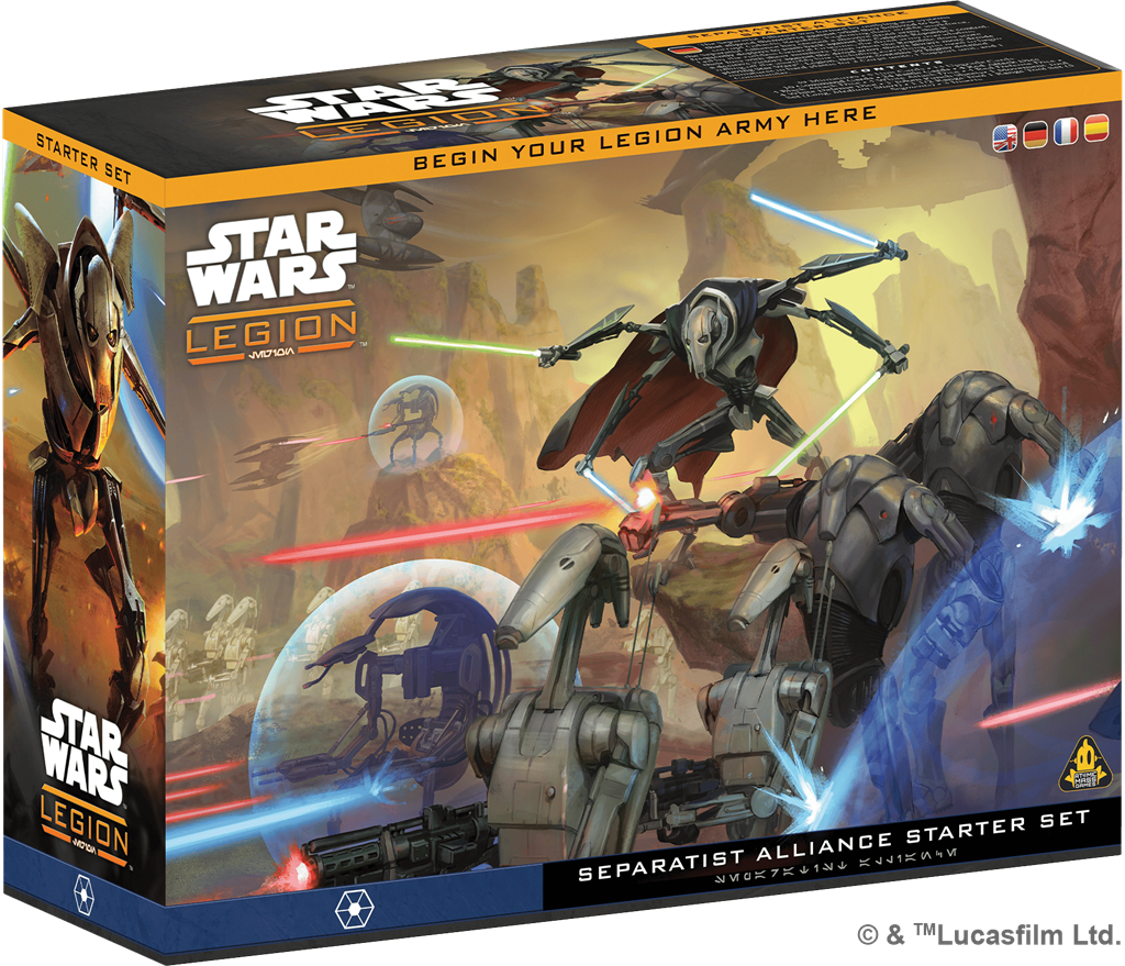 Star wars Légion : Rebel Separatist Alliance Starter Set (Base)(LIVRAISON GRATUITE)