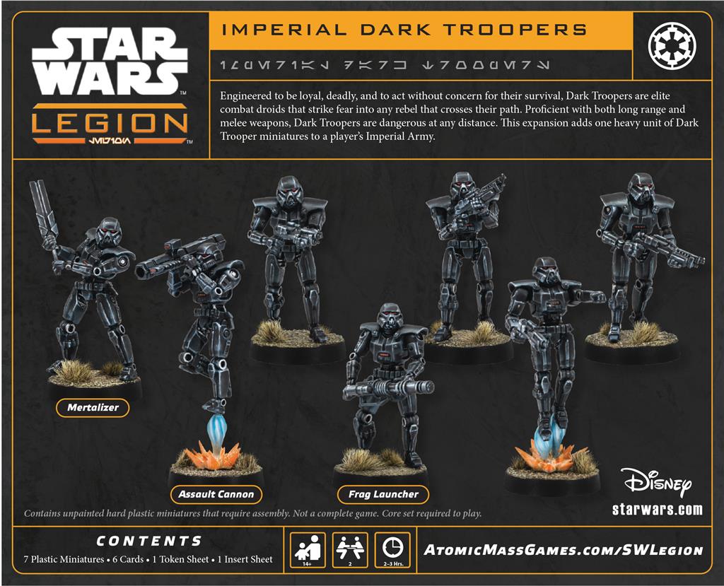 Star Wars Légion: Dark Troopers (Reissue)