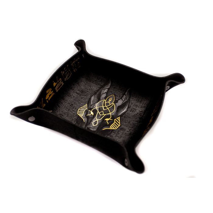 Piste à dés – Anubis – Premium Dice Tray with gold trim
