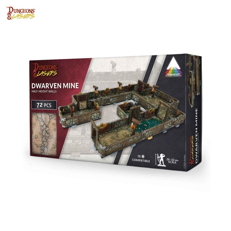 Dungeons & Lasers - Décors - Dwarven Mine Prépeint LIVRAISON GRATUITE