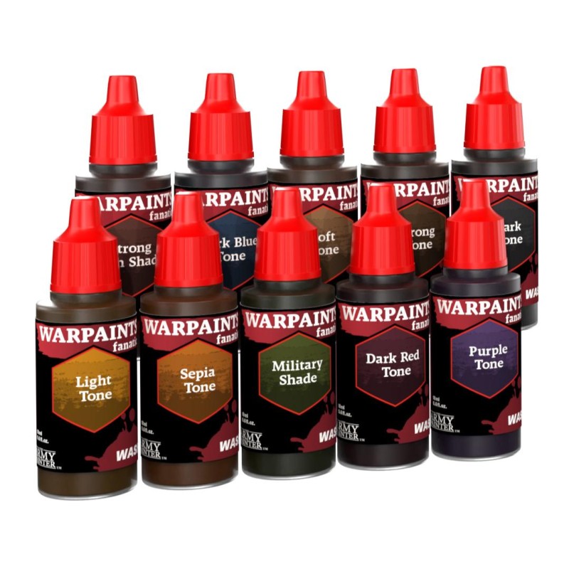 ARMY PAINTER - Warpaints Fanatic Washes Paint Set