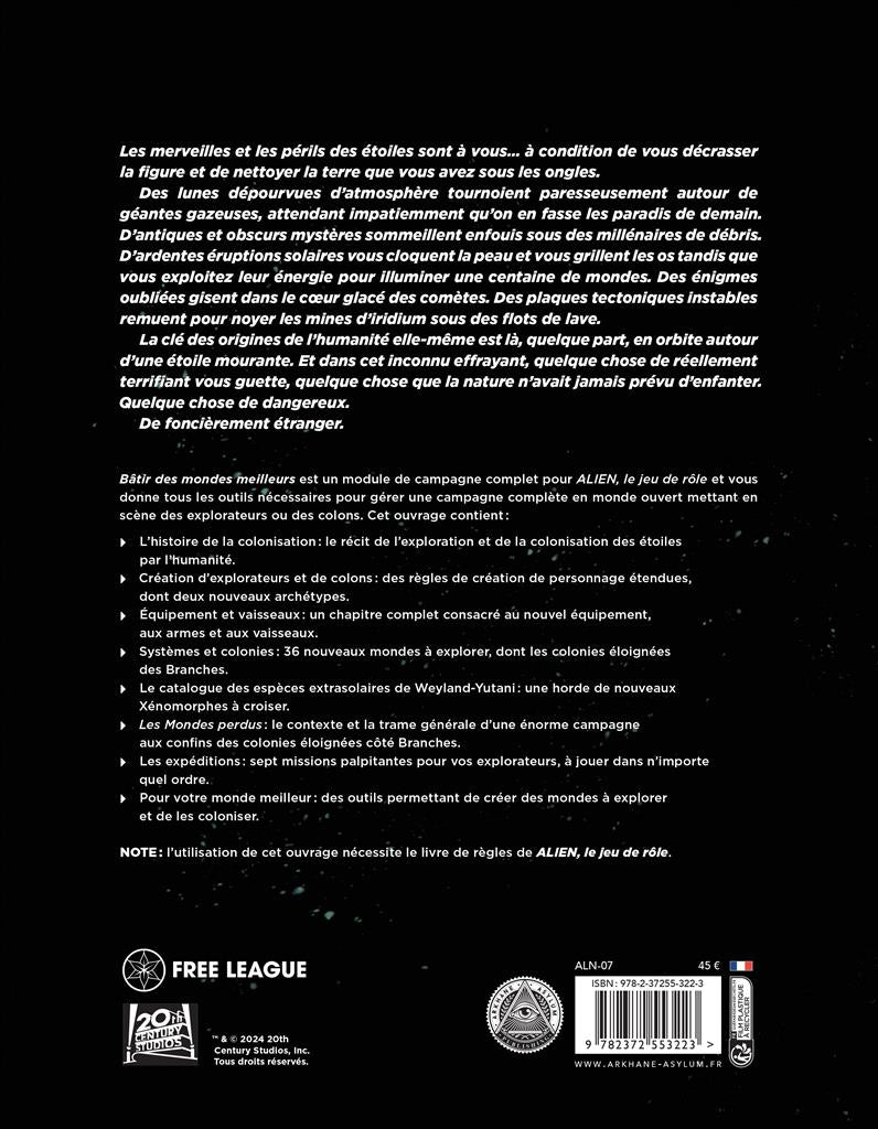 Alien : Bâtir des mondes meilleurs