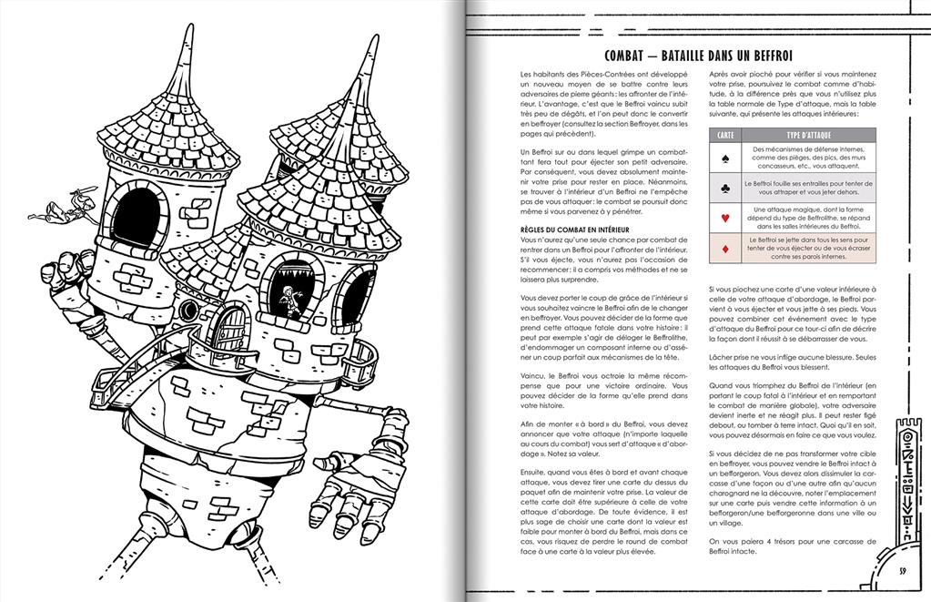 Colostle: Les pièces-contrées