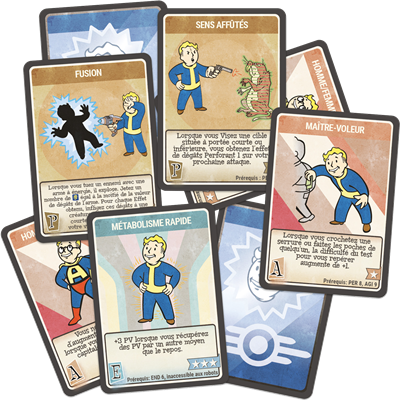 Fallout : Cartes d'Aptitudes