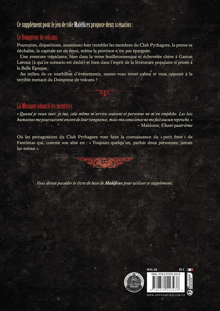 Maléfices : Les Enquêtes du Club Pythagore vol.2