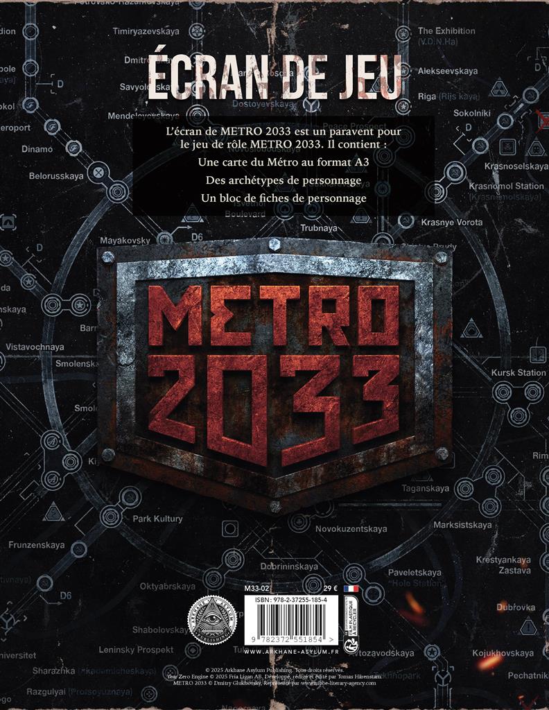 Métro 2033 - Ecran