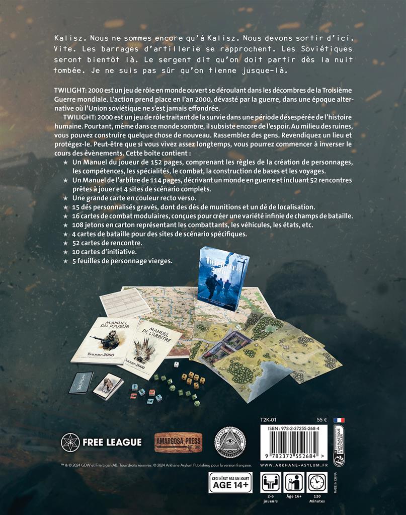 Twilight 2000: boite de démarrage (LIVRAISON GRATUITE)