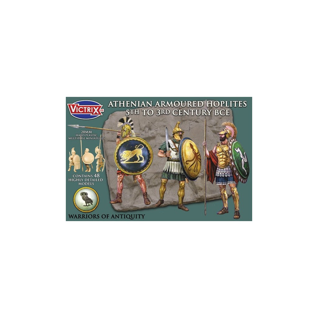 Victrix Miniatures 28mm Antiquité - Athenian Armoured Hoplites 5th to 3rd Century BCE