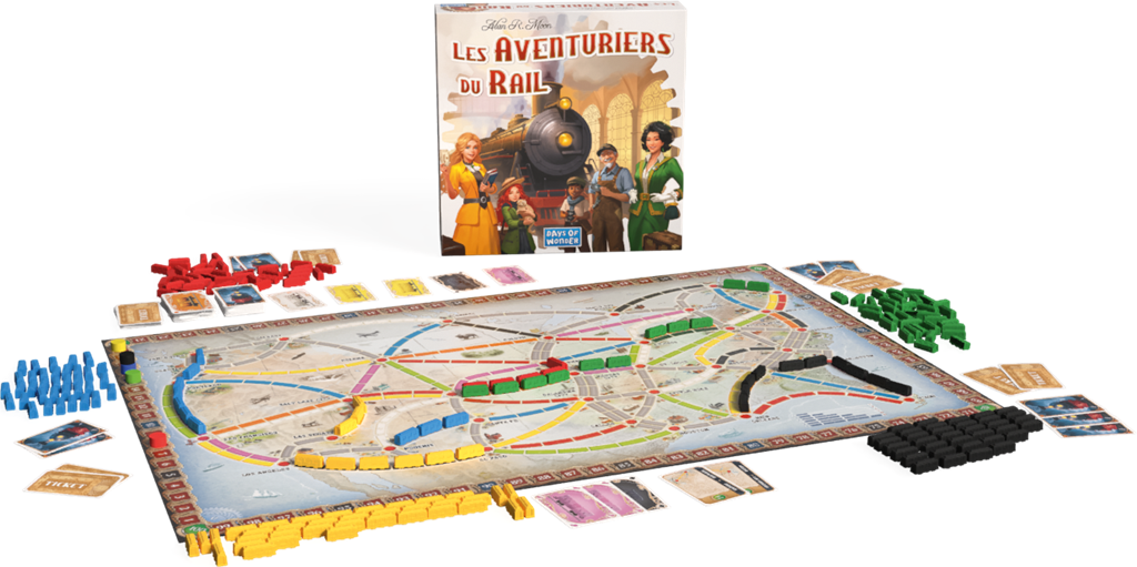 Les Aventuriers du Rail US (nouvelle version)(*** Opé Aventuriers du Rail ***)