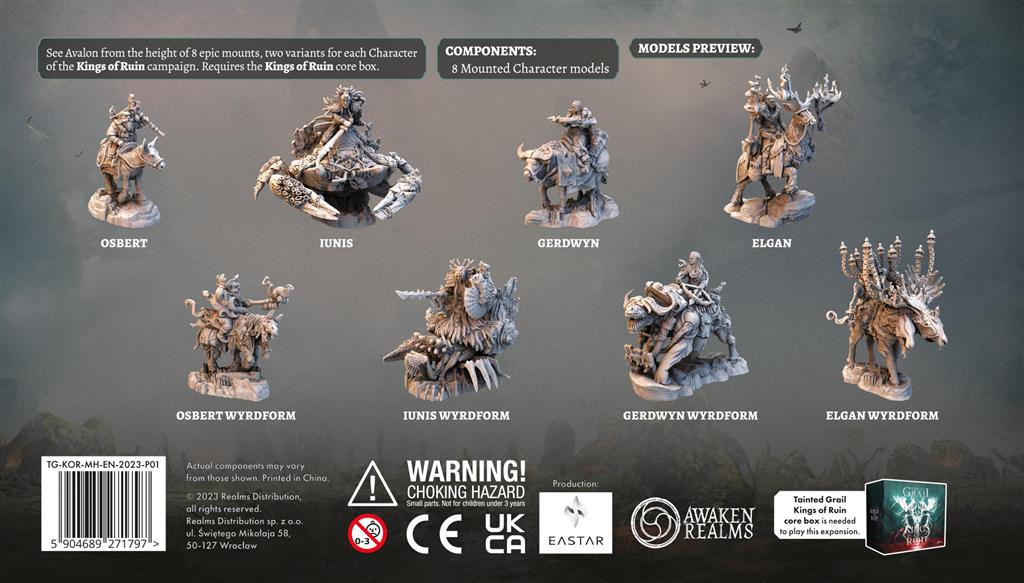 Tainted Grail: KoR Mounted Heroes