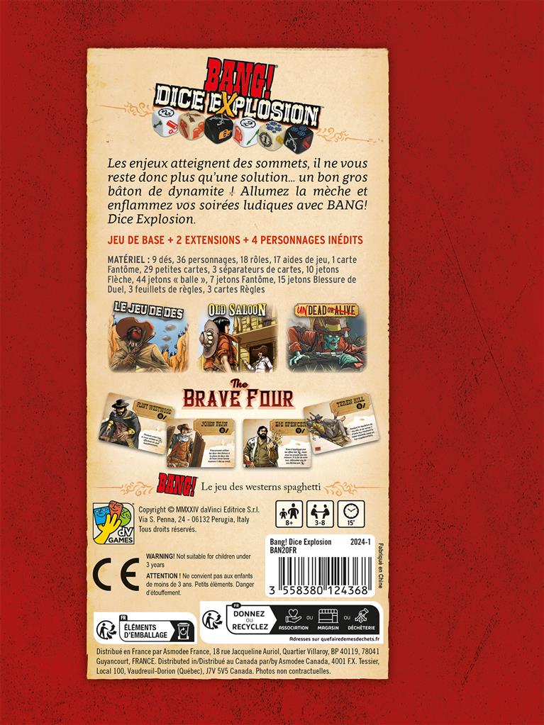 Bang ! Dice Explosion