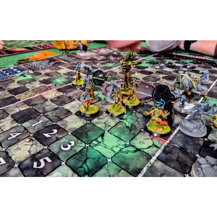 Blood Bowl 7 saison – Canals – 35.5″ x 27.5″ / 90cm x 70cm – single-sided rubber mat