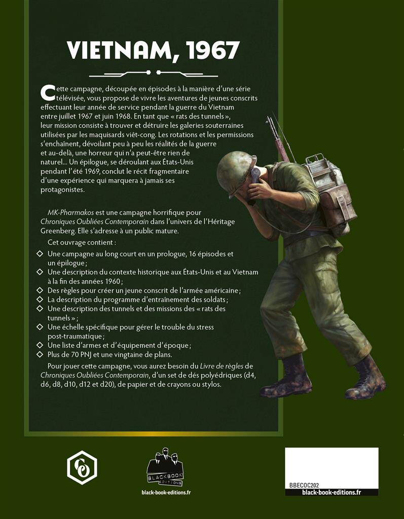 Chroniques Oubliées Contemporain 2 : MK-Pharmakos