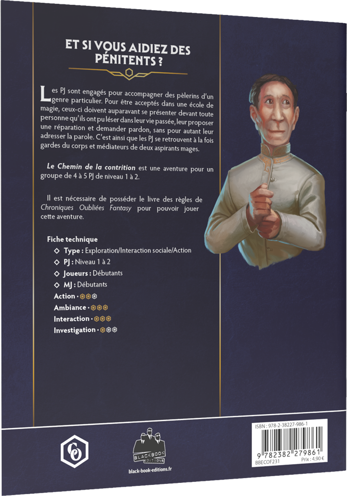 Chroniques Oubliées Fantasy : Le chemin de la contrition