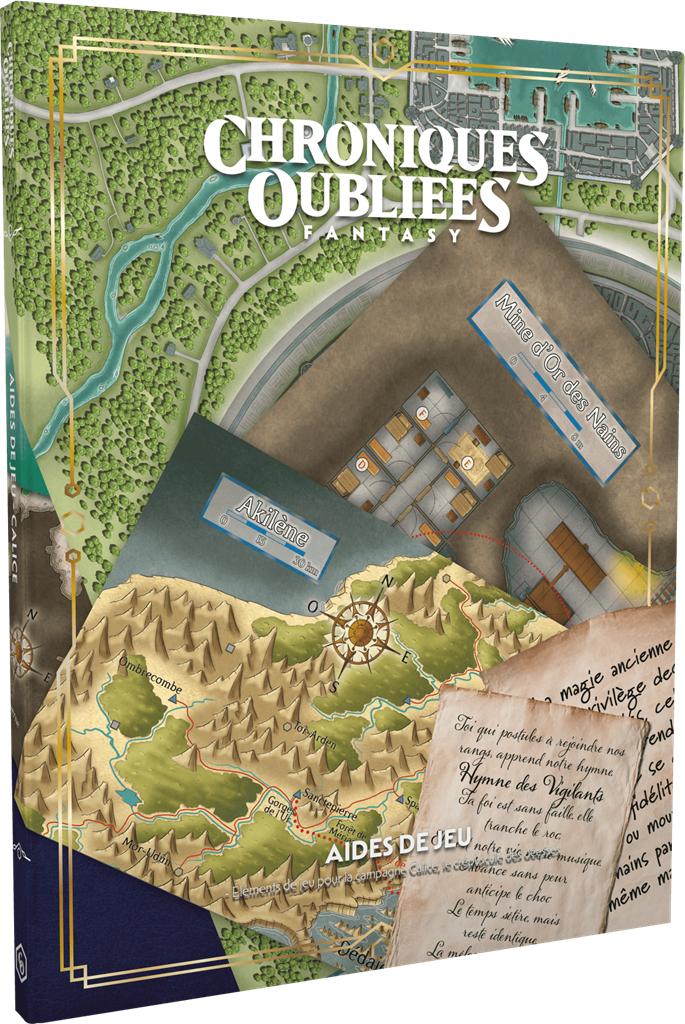 Chroniques Oubliées Fantasy : Aides de jeu pour Calice