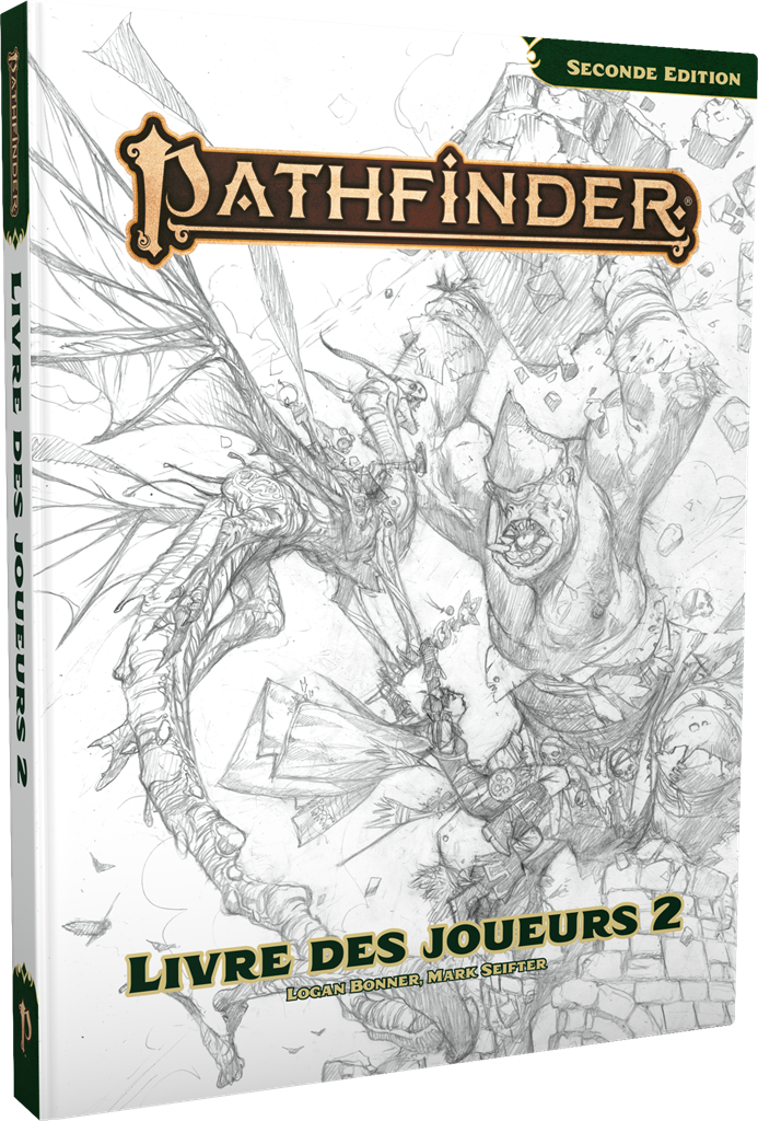 Pathfinder 2 - Livre des Joueurs 2 croquis
