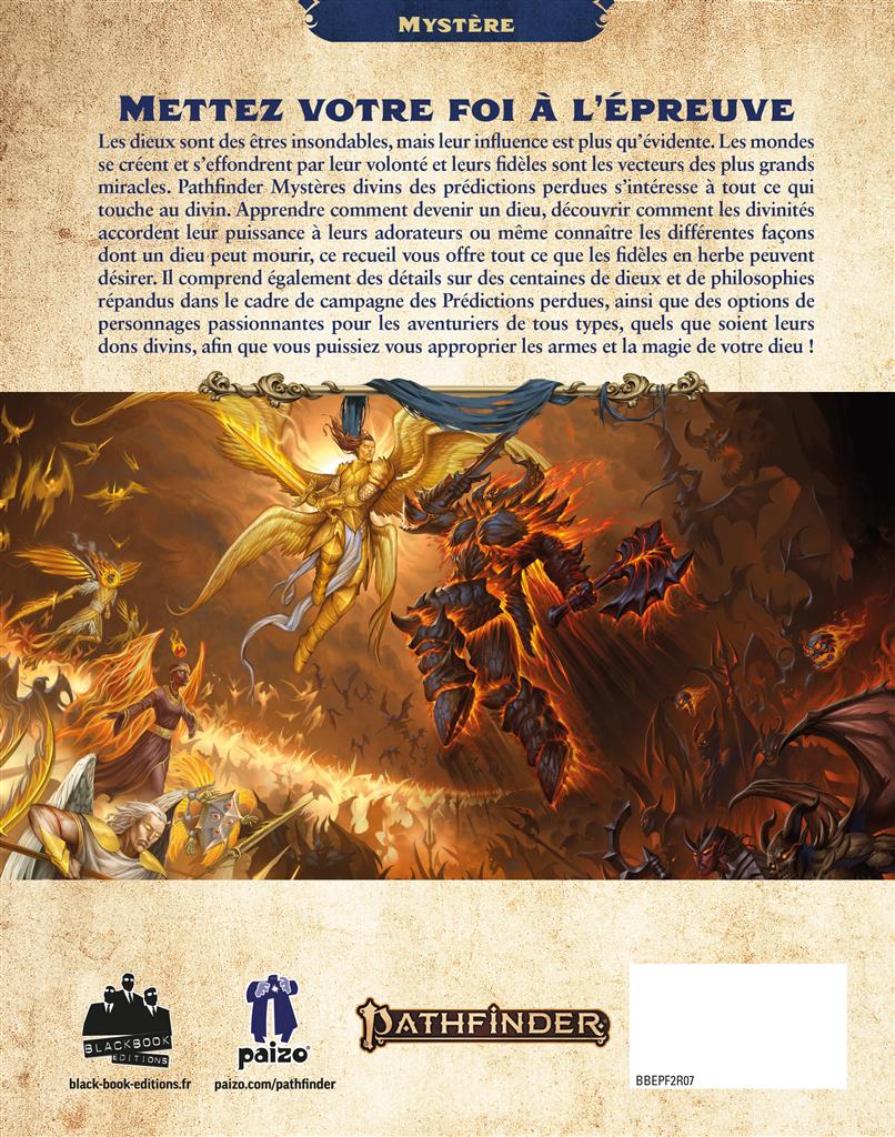 Pathfinder 2 - Mystères divins