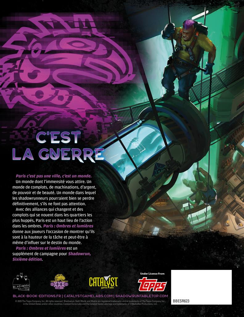 Shadowrun 6 - Ombres et lumières - Paris