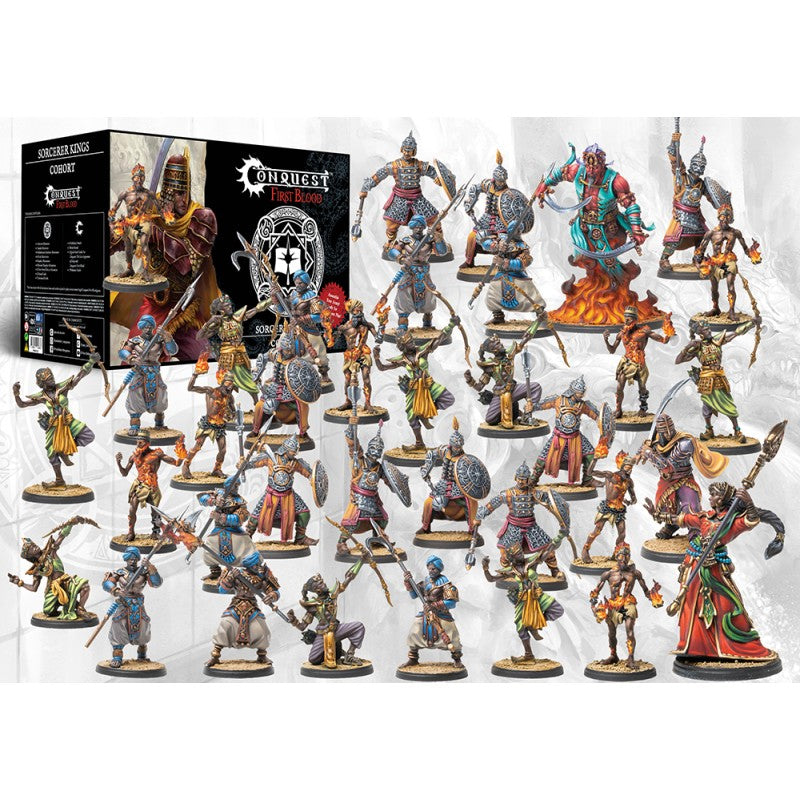 Conquest - Sorcerer Kings - Conquest First Blood Cohort Starter Set (LIVRAISON GRATUITE) (Sortie prévue en juin)