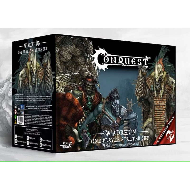 Conquest - W’adrhŭn - Conquest 2025 Supercharged Starter Set (LIVRAISON GRATUITE)
