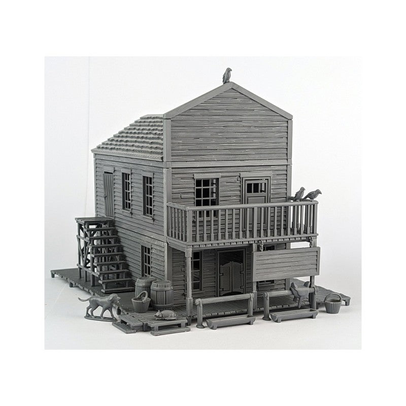 Dead Man’s Hand Aces & Eights Hotel (Batiment deux étages )