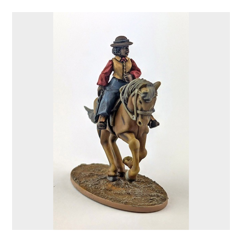 Dead Man’s Hand : Natalie “Nate” Love – à cheval