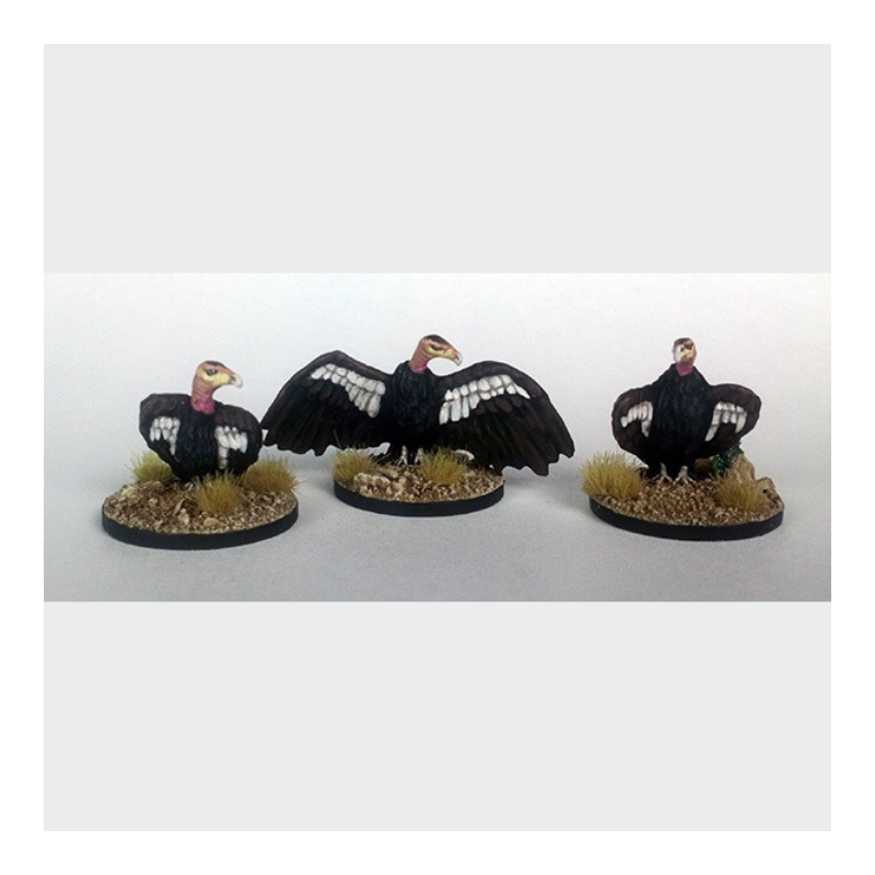 Dead Man’s Hand : Vautours ( 3 figurines )