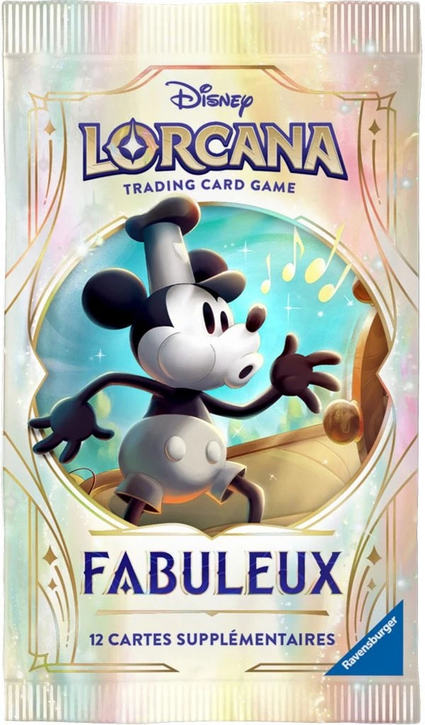 Disney Lorcana S9 Fabuleux Booster X1 en Francais