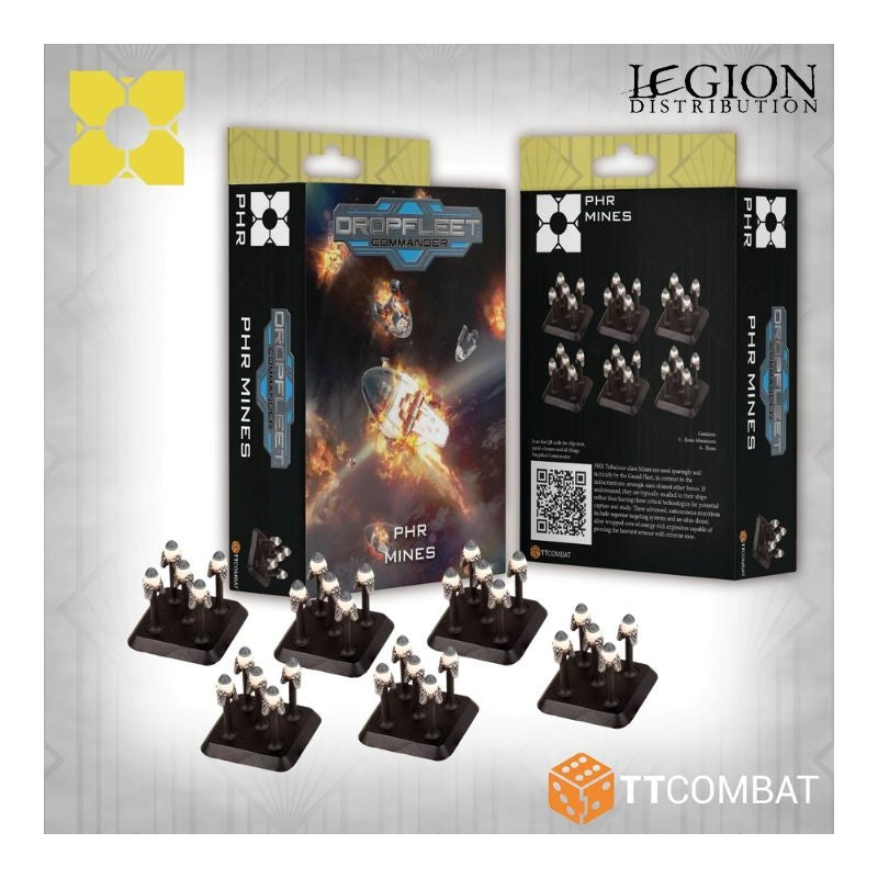 Dropfleet Commander - PHR Mines (Précommandes sortie en juin 2026)