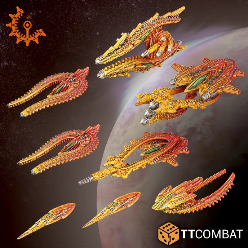 Dropfleet Commander - Shaltari Light Ships