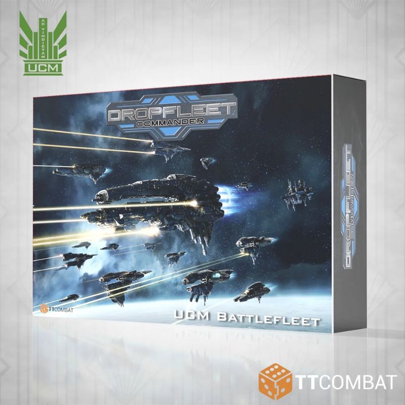 Dropfleet Commander - UCM Battlefleet (en Anglais sortie janvier 2026)(LIVRAISON GRATUITE)