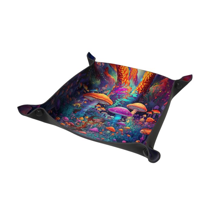 Piste à dés – Land of Mushrooms 22×22 cm