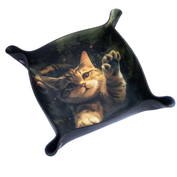 Piste à dés – Playing cat