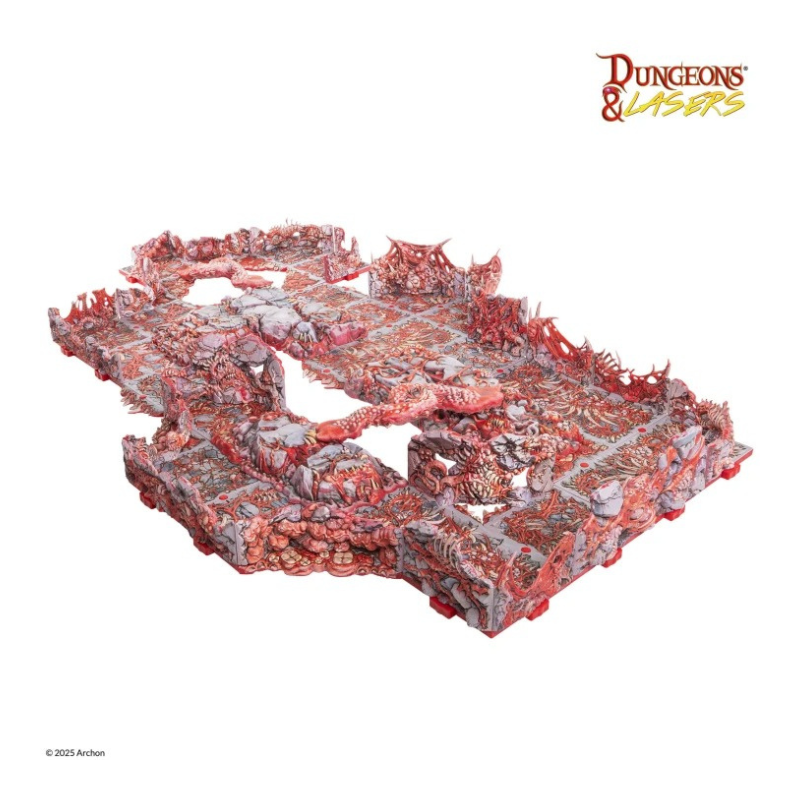 Dungeons & Lasers - Décors - Belly of the Beast Prépeint