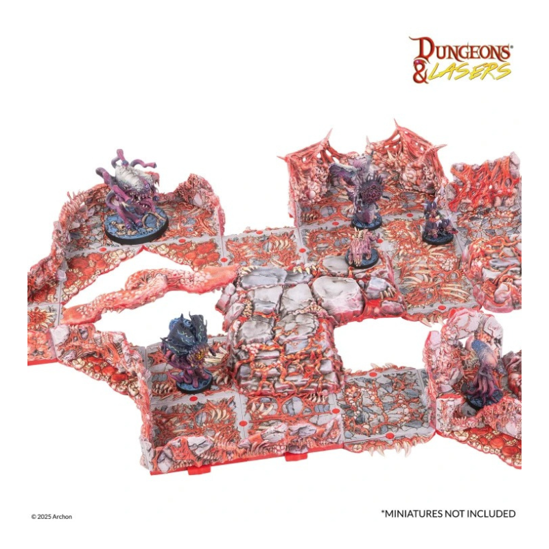 Dungeons & Lasers - Décors - Belly of the Beast Prépeint