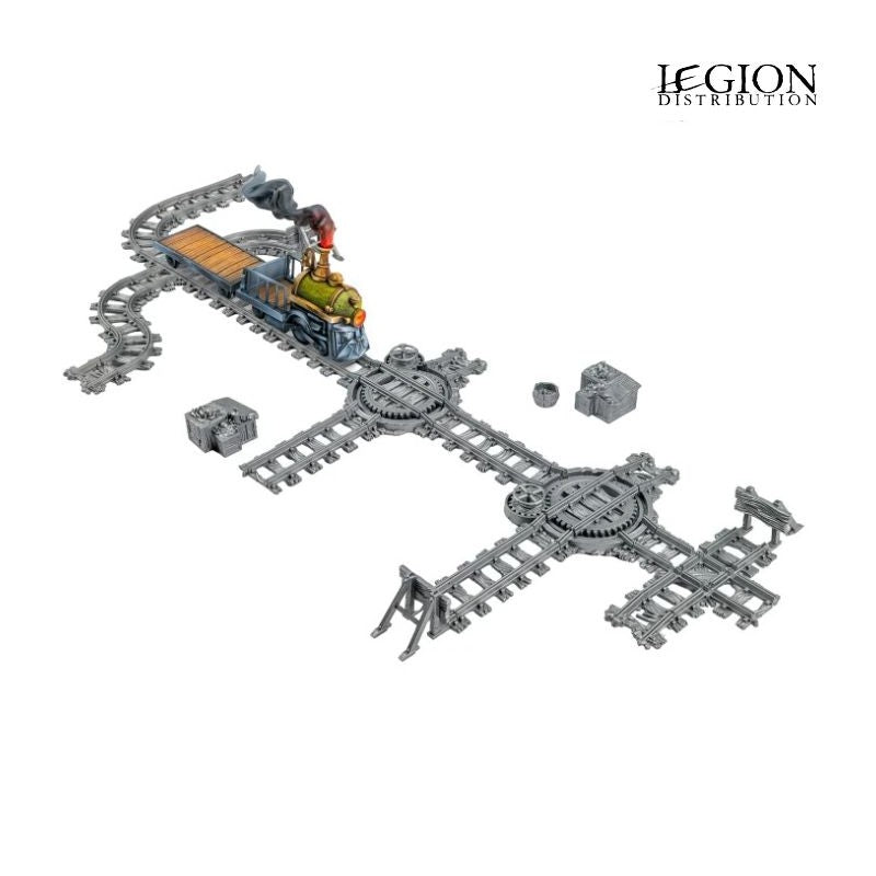 Dungeons & Lasers - Décors - Dwarven Train Set (Sortie en juin 2026)