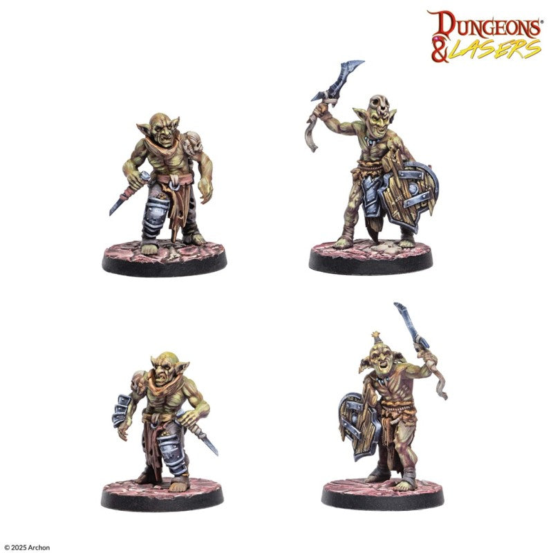 Dungeons & Lasers - Figurines - Goblin Warband