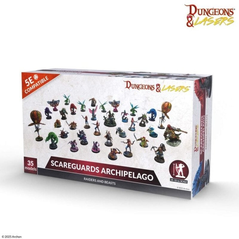 Dungeons & Lasers - Figurines SCAREGUARDS ARCHIPELAGO