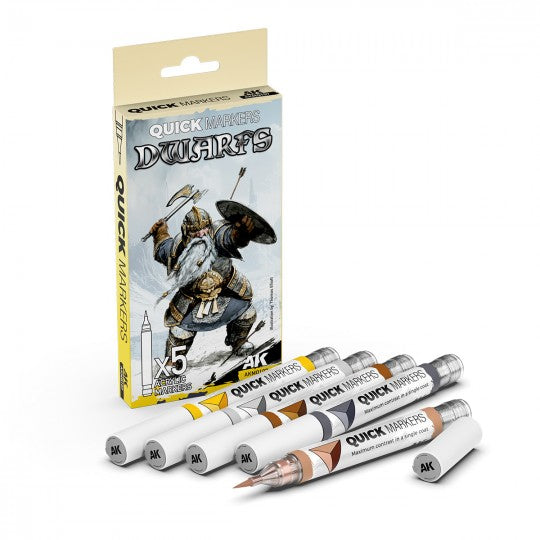dwarfs quick markers set (précommandes disponible fin février début mars)