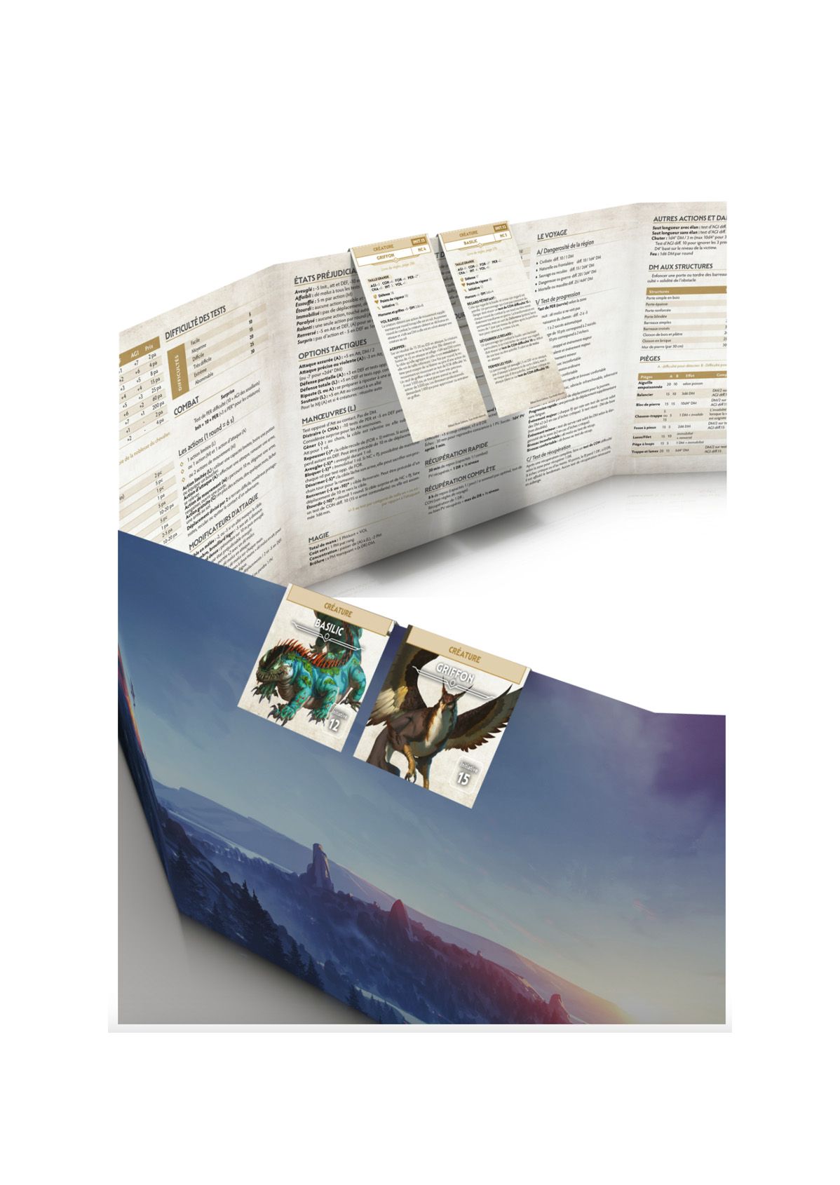 Chroniques Oubliées 2ème Edition - Mémentos Personnages