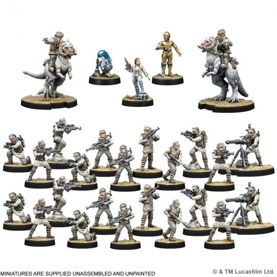Star Wars Legion:Echo Base Defenders (SE Battleforce)(Précommande disponible à partir du 16/03/2026)