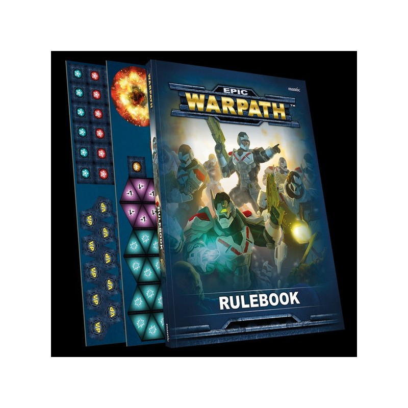 Epic Warpath - Livre des règles et pack de jetons en Francais