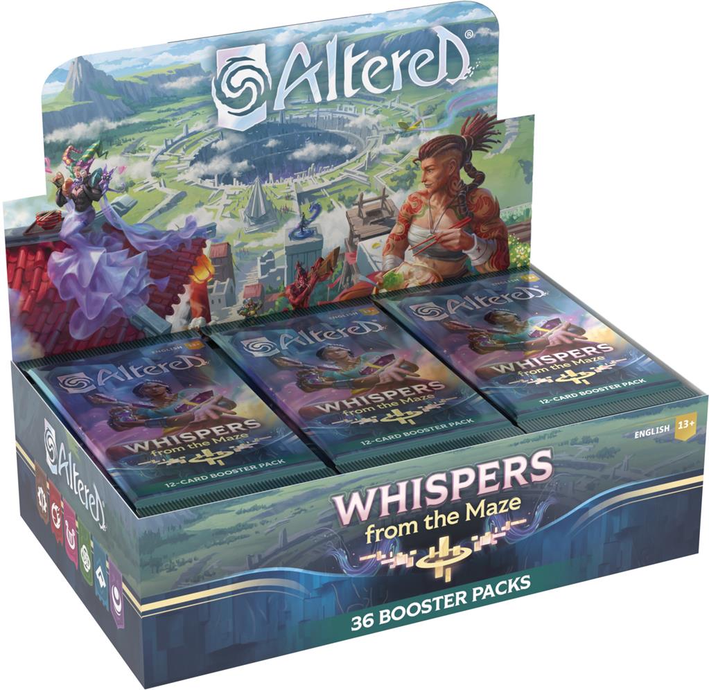 Altered : Whispers from the Maze - Boosters (x36) en Anglais(LIVRAISON GRATUITE)