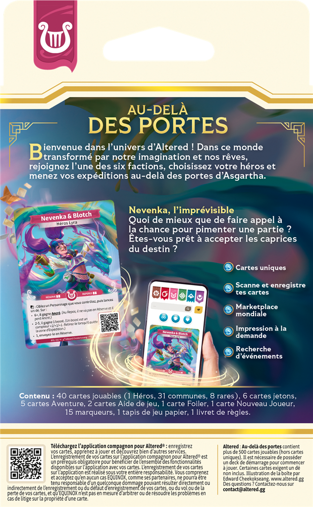Altered : Starter Deck LYRA en Anglais (EN STOCK)