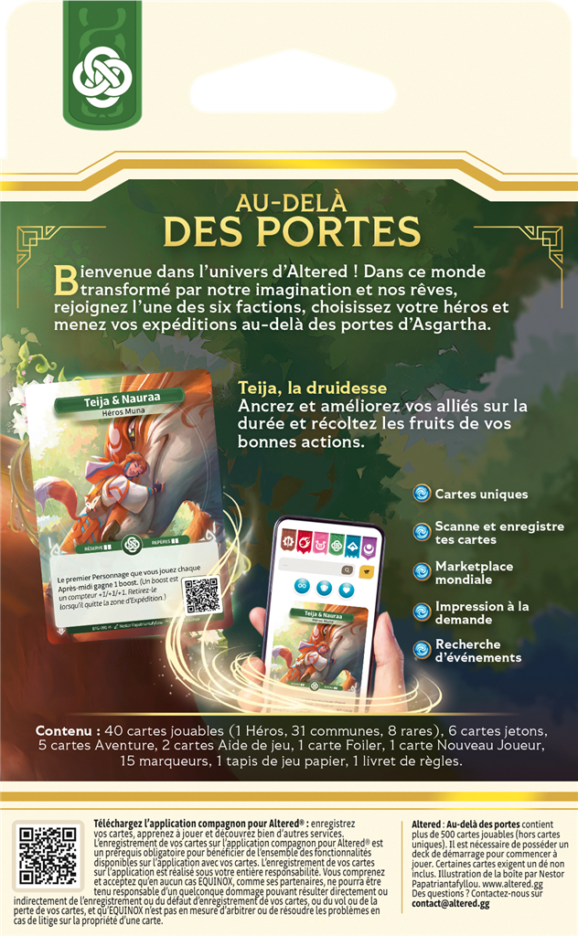 Altered : Starter Deck MUNA en Francais