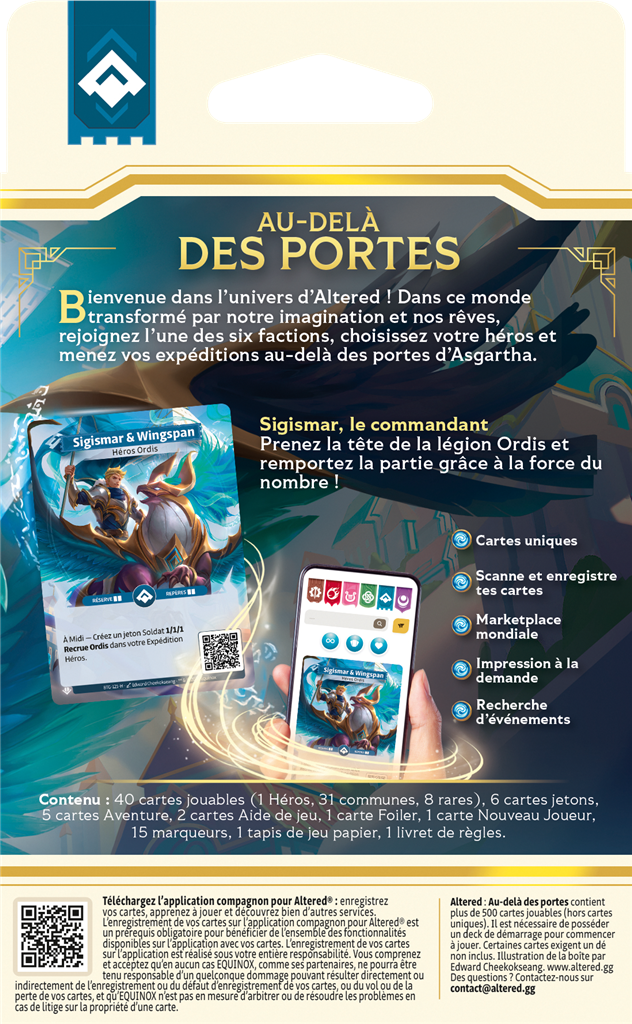 Altered : Starter Deck ORDIS en Francais