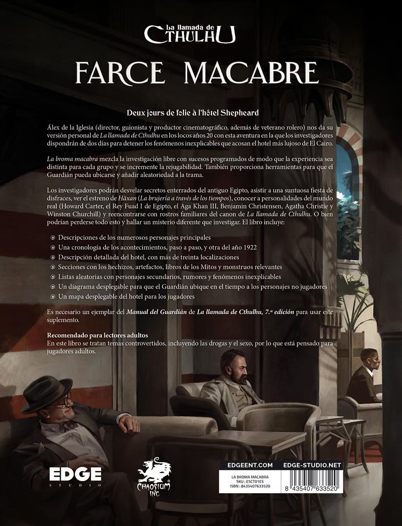 L'Appel de Cthulhu : La Farce Macabre