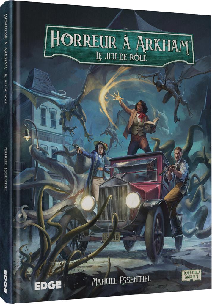 Horreur à Arkham JdR – Manuel Essentiel (LIVRAISON GRATUITE)
