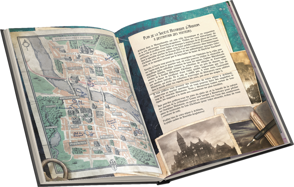 Horreur à Arkham JdR – Manuel Essentiel (LIVRAISON GRATUITE)