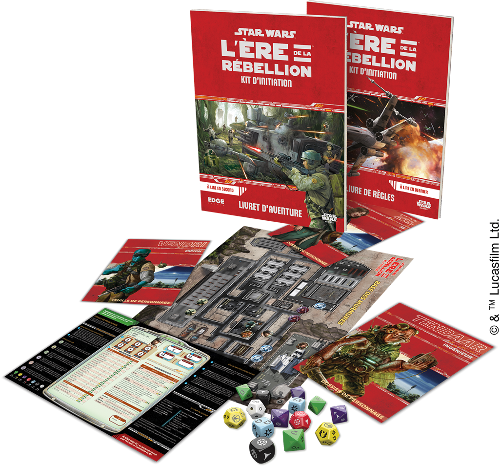 Star Wars : L’Ere de la Rébellion Kit d’Initiation (LIVRAISON GRATUITE)